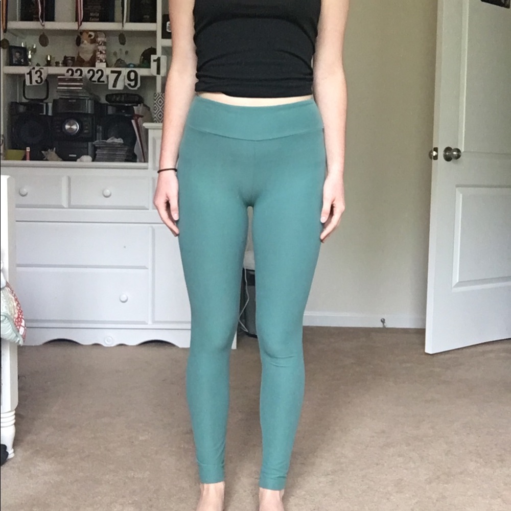 Lularoe Green Leggings